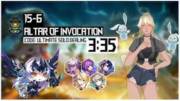 [Elsword NA/엘소드] Code Ultimate 15-6 Altar of Invocation Solo Dealing 3:35