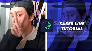   Tutorial Saber Line Alight Motion