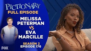 Ep 176. Cheap Thrills | Pictionary Game Show - Full Episode Melissa Peterman & Eva Marcille