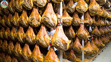 Thousands Of Luxury Jamón Ibérico Processing - How The Most Expensive Ham In The World Is Made
