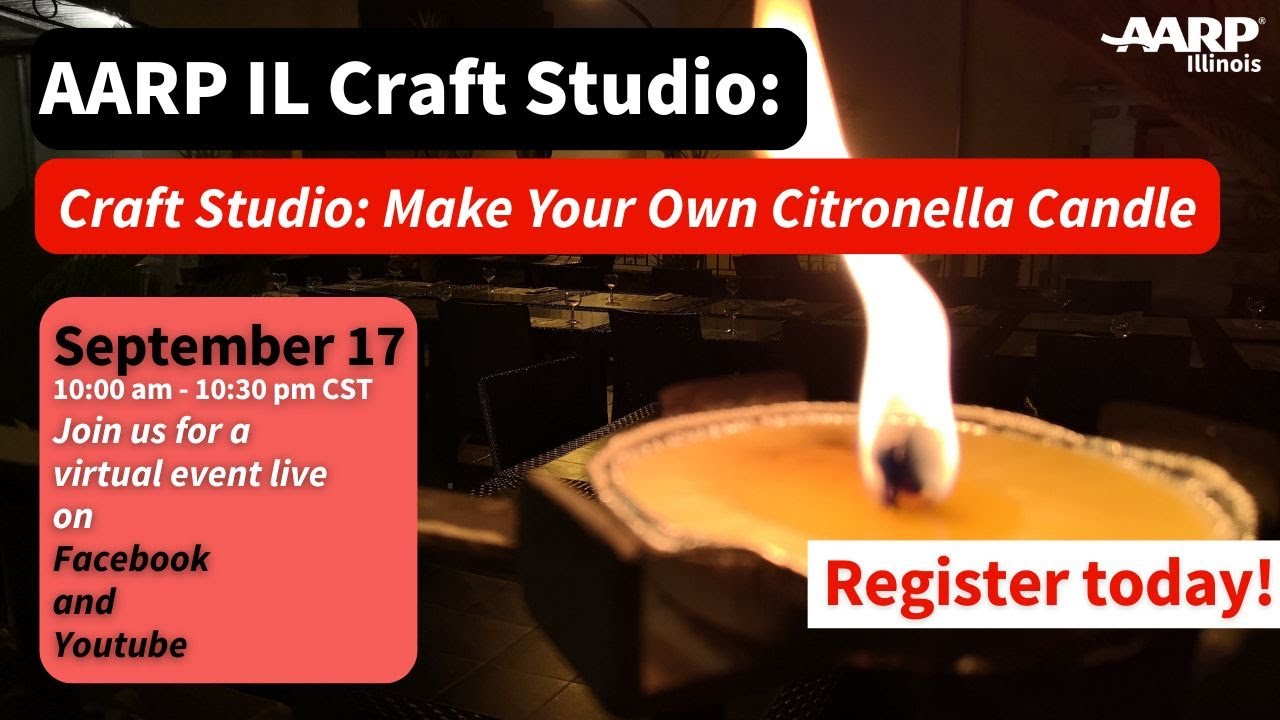 Craft Studio: Make Your Own Citronella Candle - YouTube