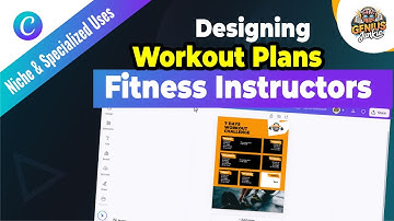 Designing Engaging Workout Plans with Canva | Fitness Instructor Guide