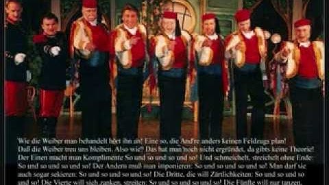 Ach die Weiber Franz Lehar  - Saengerchor Men;s Chorus - Clark New Jersey