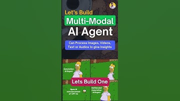Build an Multimodal AI Agent That Analyzes Any Video, Images, Audio or Text  #genai #shorts #llm