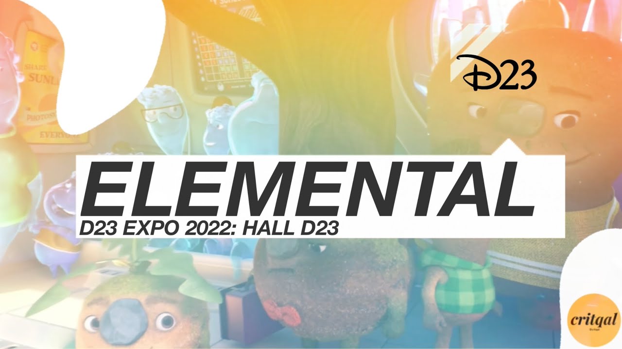 Elemental - D23 Expo 2022 | Leah Lewis, Mamoudou Athie, Denise Ream and Peter Sohn Interview