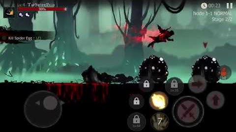 Shadow of Death (iOS / Android) "Abandoned Woods" 1 - 6 Maximus / Normal Difficulty