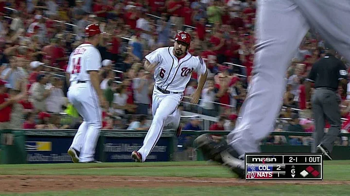 COL@WSH: Zimmerman lines a double to tie the game