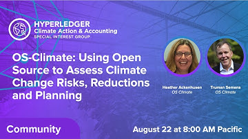 OS Climate: Using Open Source to Assess Climate Change Risks, Reductions and Planning
