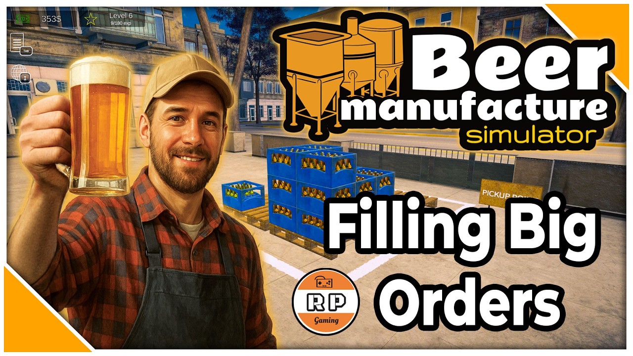 Fulfilling Large Contracts In Beer Manufacture Simulator!