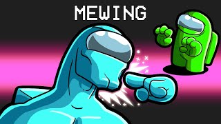 Mewing in Among Us screenshot 1