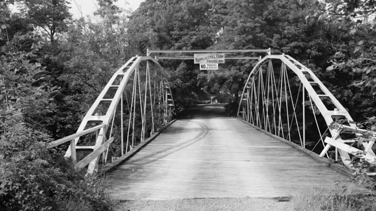 Whipple Cast & Wrought Iron Bowstring Truss Bridge, Albany County, NY