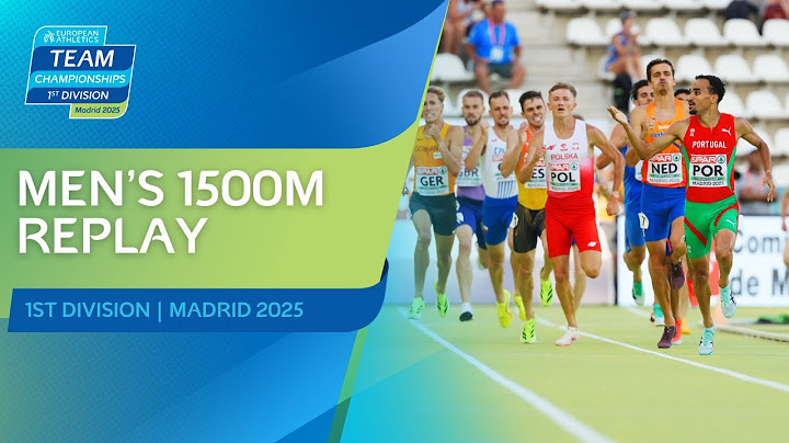 A 52.02 last lap! 🥵 Men's 1500m replay | Madrid 2025