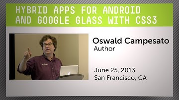 Hybrid Apps for Android and Google Glass with CSS3