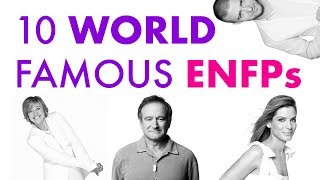 10 World Famous ENFP / Campaigner Celebrities / MBTI / 16 Myers-Briggs Personalities
