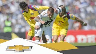 Summary | Pumas 1 - 4 América | Clausura 2018 - Quarterfinals, First Leg | Televisa Deportes Renato Ibarra S Goal América 1 0 Pumas 2018 Apertura Semifinal Televisa Deportes