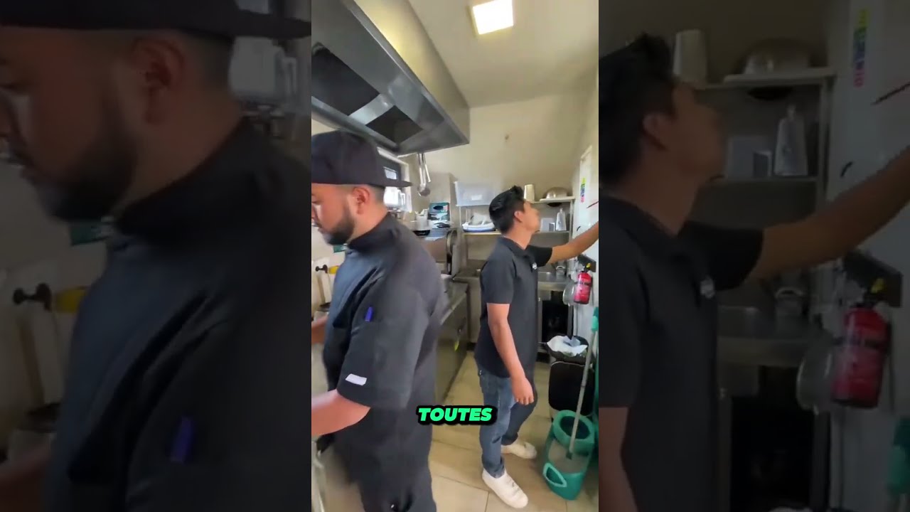 Regardez Cet Employ Utilise Cette Trategie Pour Rattraper Un Voleur P720 Mp4