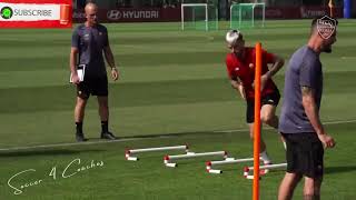 AS Roma - SAQ Drills With The Ball + Finishing by José Mourinho