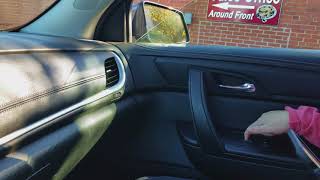 2014 Chevy Traverse Front Window not working properly.