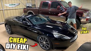 Shop Wanted $60k to Repair Our V12 Aston... We Fixed it for $2,000 Instead!