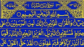 Surah Yaseen Surah Ar Rahman | Best Qur'an Recitation | Surah Yasin full | With Arabic text HD 