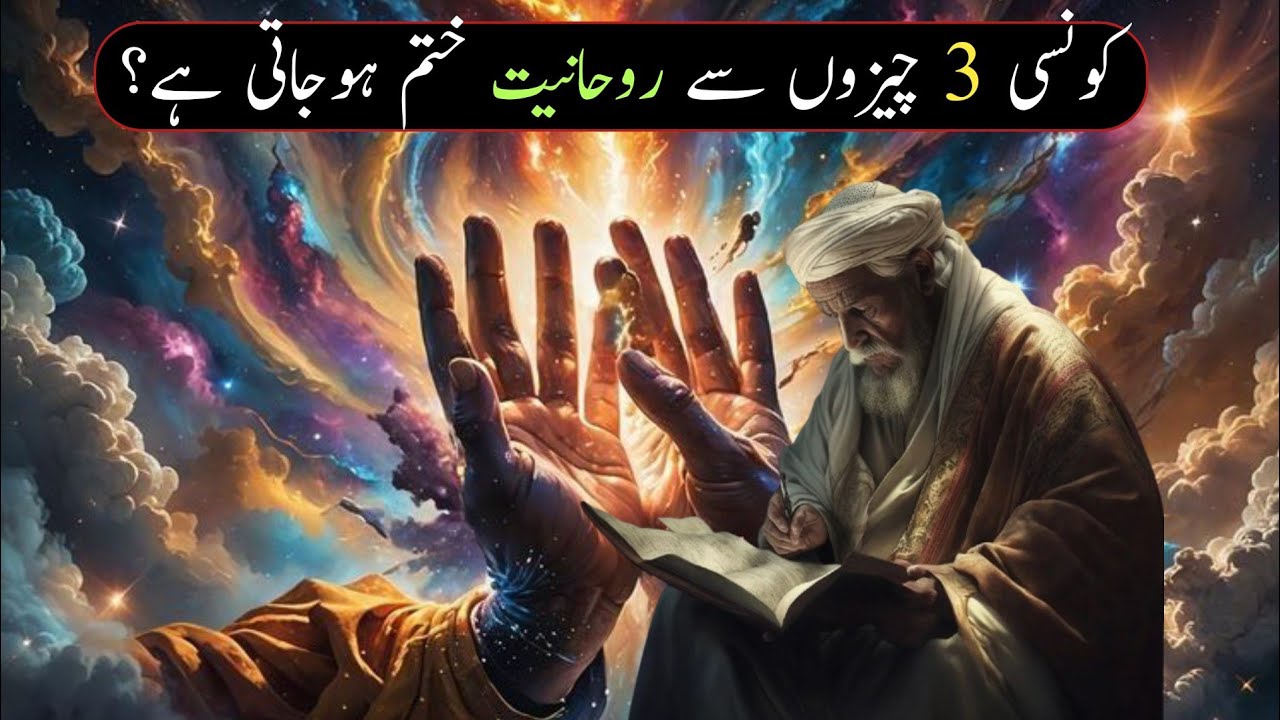 Konsi 3 Cheezo Se Rohaniyat khatam Ho Jati Hai? Hindi | Urdu