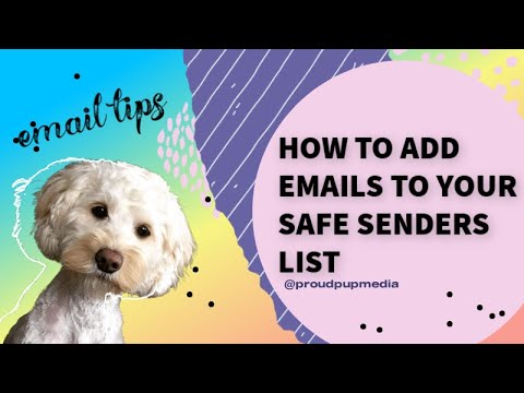 How to add email addresses to safe senders list in Gmail