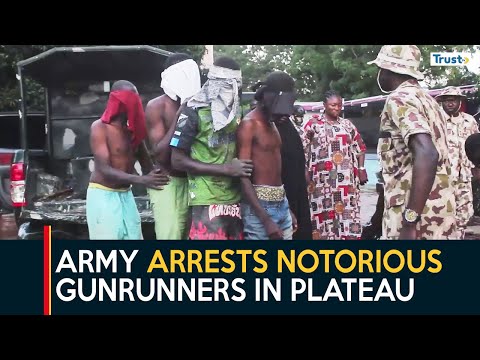 Army Operations: Troops Arrest Notorious Gunrunners, Recover Weapons In Plateau