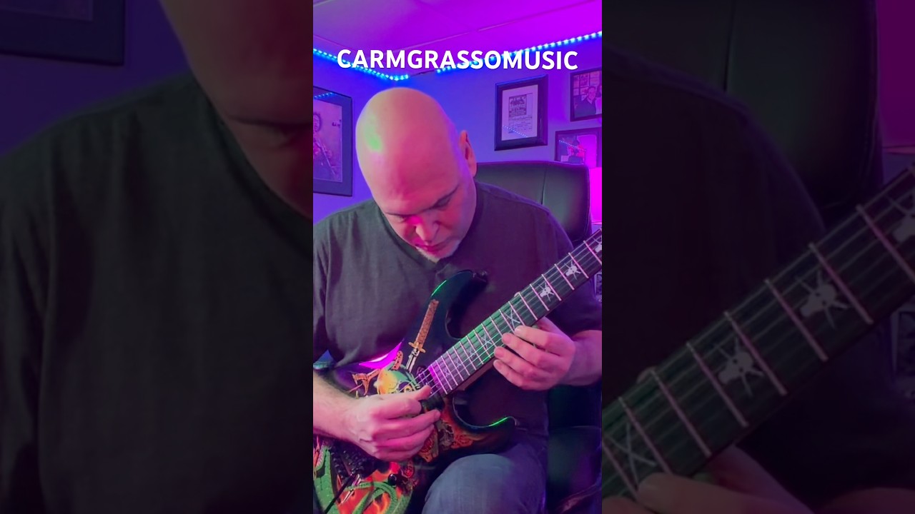 Speed picking, two handed tapping , staccato runs, bends & whammy action. What a wicked sensation🔥