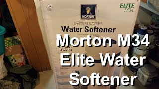 Morton System Saver Elite M34 Water Softener Installation