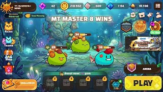 🔥8 WINS MT MASTER | AXIE INFINITY CLASSIC 🔥