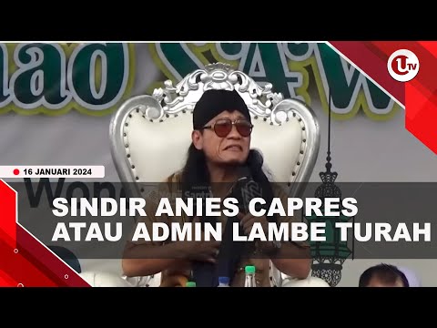 GUS MIFTAH SINDIR ANIES CAPRES ATAU ADMIN LAMBE TURAH | U-NEWS