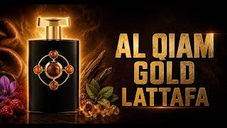 lattafa al qiam gold cologne unboxing and review