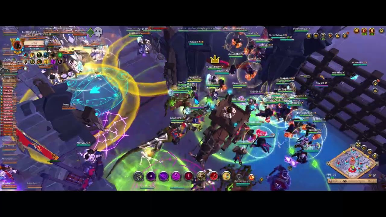 49. HeavyMace Main Zerg  [LAG] Maharlika vs [HOT]Summers [Albion Online]