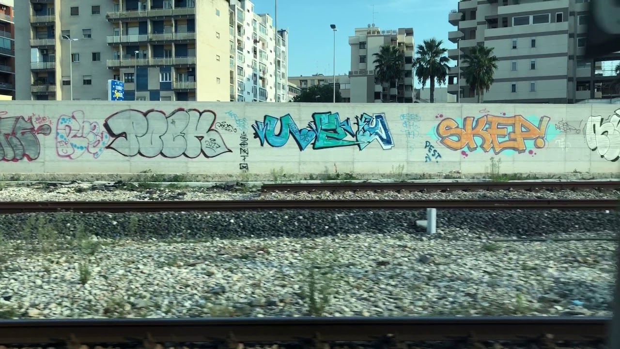 Viaggio nel treno Regionale da Bari Centrale a bari zona industriale
