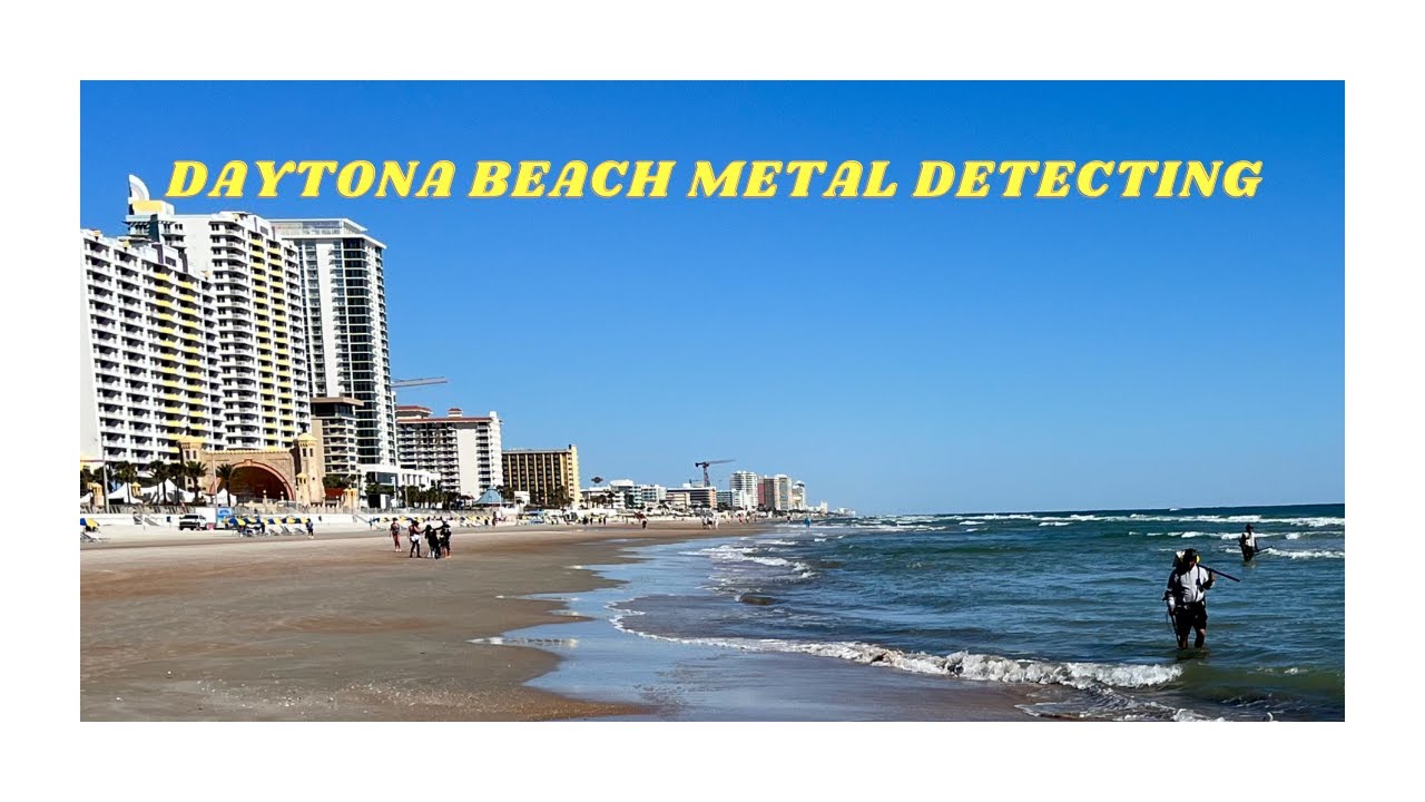 Metal Detecting Daytona Beach Minelab Equinox 800 YouTube