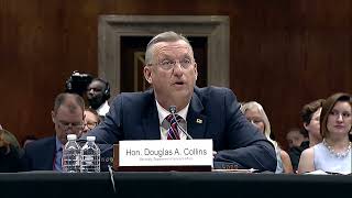 Sen. Murray Presses Secretary Collins on Politicization of VA’s Work, Jeopardizing Care for Veterans