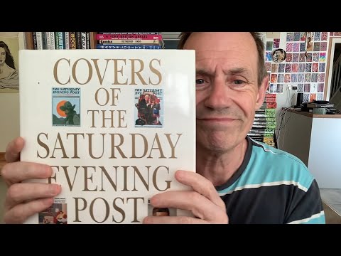 希少ヴィンテージ洋書 カバーズ・オブ・ザ・サタディ・イブニング