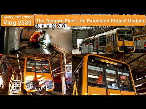 Sydney Trains Vlog 2539: The Tangara Fleet Life Extension Project Update - September 2026