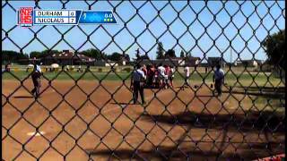 Haley Brogard's pitching wins the game for East Nicolaus High School