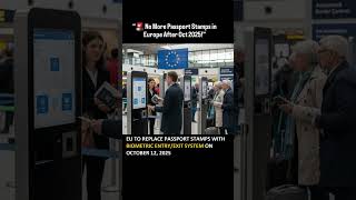 Eu Scraps Pport Stamping Biometric Scans Coming