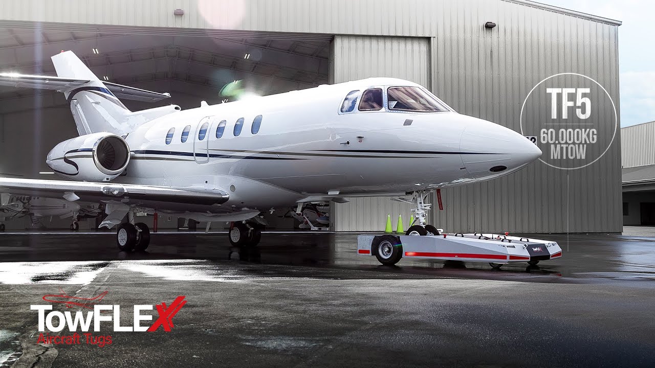 TowFLEXX TF5 Hawker 800XP Electric Remote Controlled Aircraft Tug