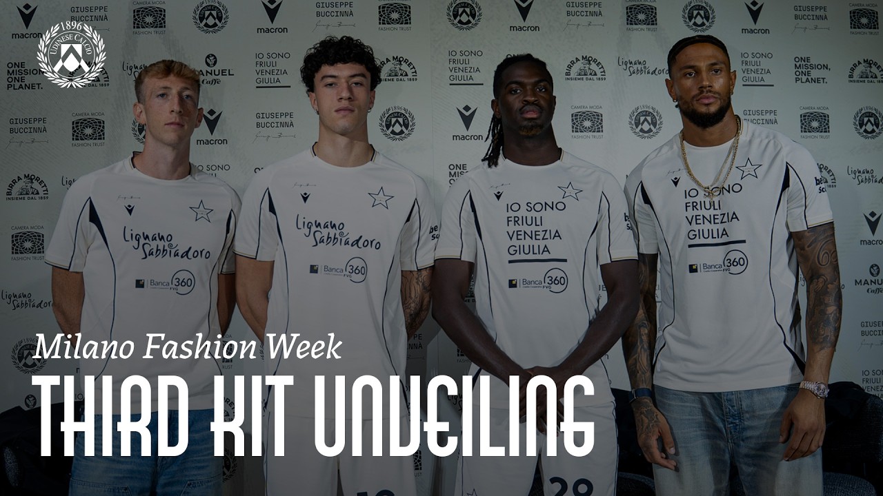 Udinese Calcio Third Kit 2026/27 unveiling