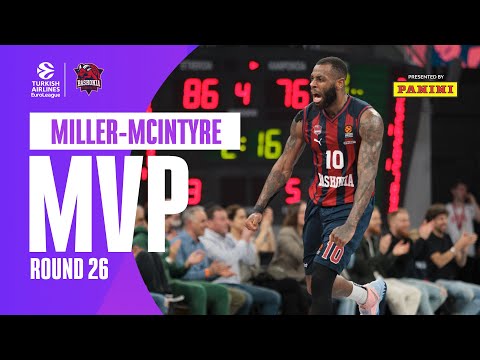 Codi Miller-McIntyre | RS Round 26 MVP | 2023-24 Turkish Airlines EuroLeague