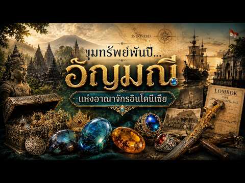 ขุมทรัพย์พันปี... อัญมณีแห่งอาณาจักรอินโดนีเซีย#อัญมณีมีเรื่องเล่า#Gems Storytelling#ประวัติศาสตร์