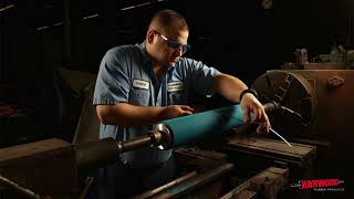 Custom Rubber Rollers Applications