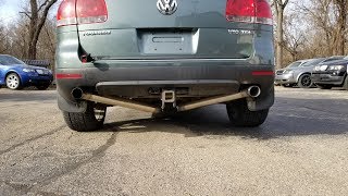 Stock vs. Muffler Delete Exhaust: VW V10 TDI Touareg