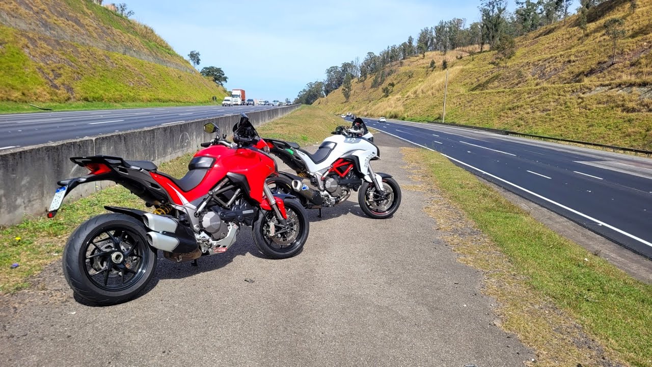 Role Circuito das Aguas Ducati Multistrada 1200 vs 1260