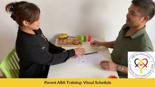 Applied Behavior Analysis (ABA) - Visual Schedule