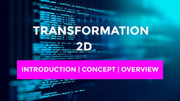 1.What is 2D Transformation | Translation | Scaling | Rotation | Bangla | Computer Graphics