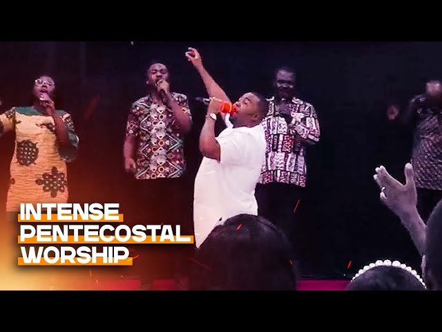 Intense Non-Stop Pentecostal Worship with Elder Patrick Amoako 🔥🔥 class=